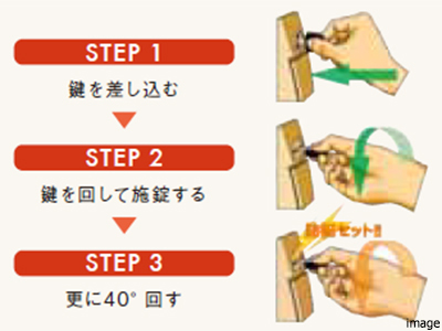 警備信号錠｜ザ・パークハウス元麻布